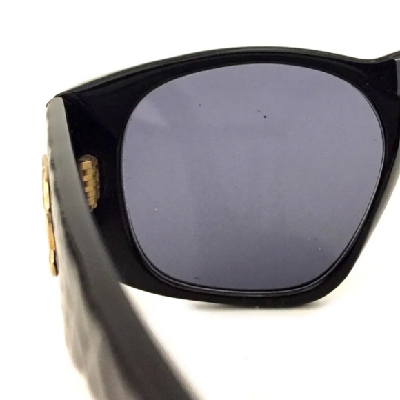 CHANEL MATELASSE 01450 CC LOGO BLACK SUNGLASSES VINTAGE/R5386 - Picture 8 of 10